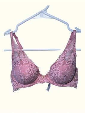 Victoria's Secret Pink Lace Push-Up Bra